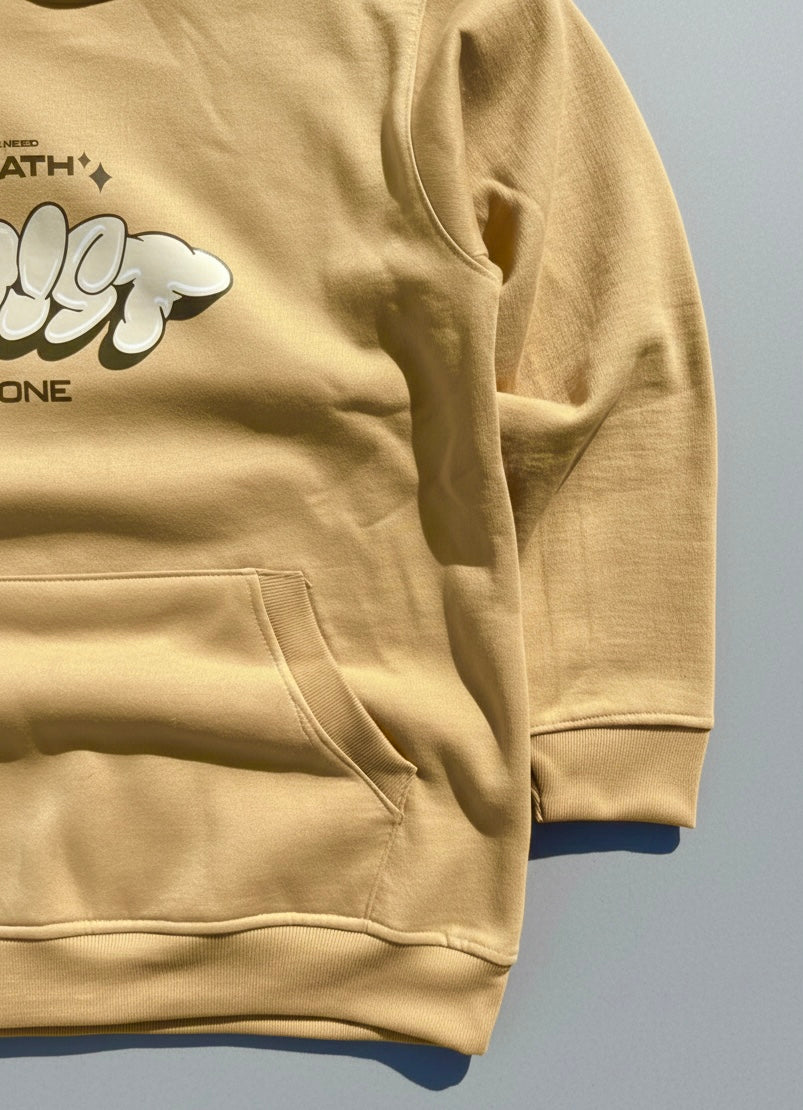 Beige hoodie
