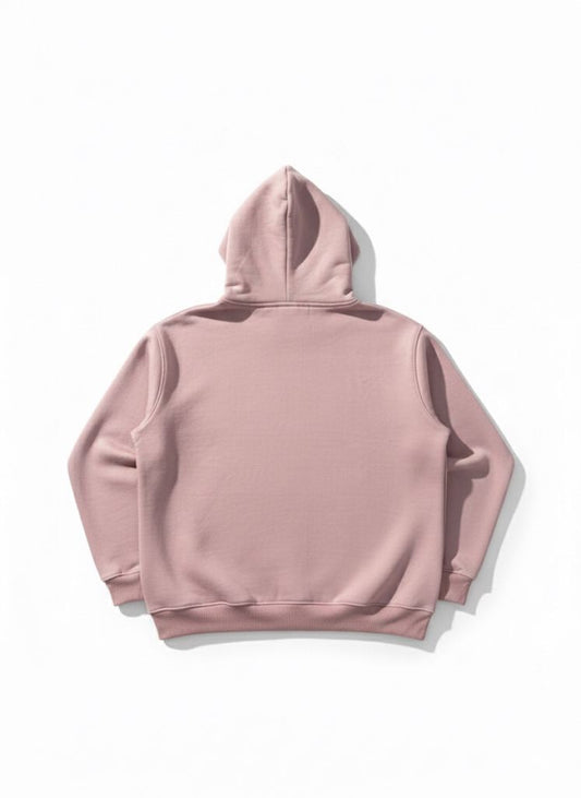 Oversized Dusty Pink Hoodie
