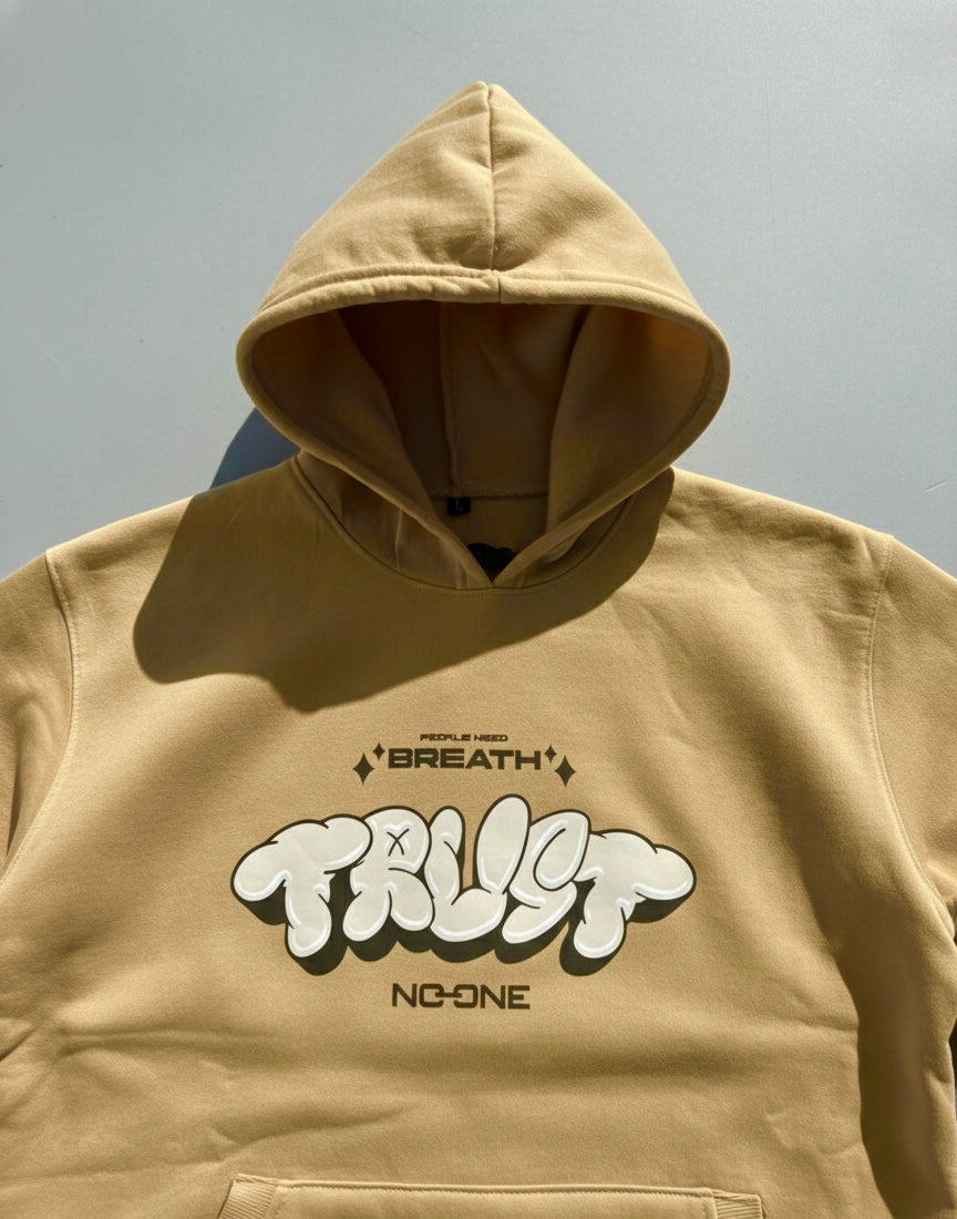 Beige hoodie