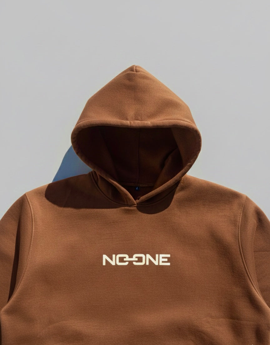 Brown hoodie