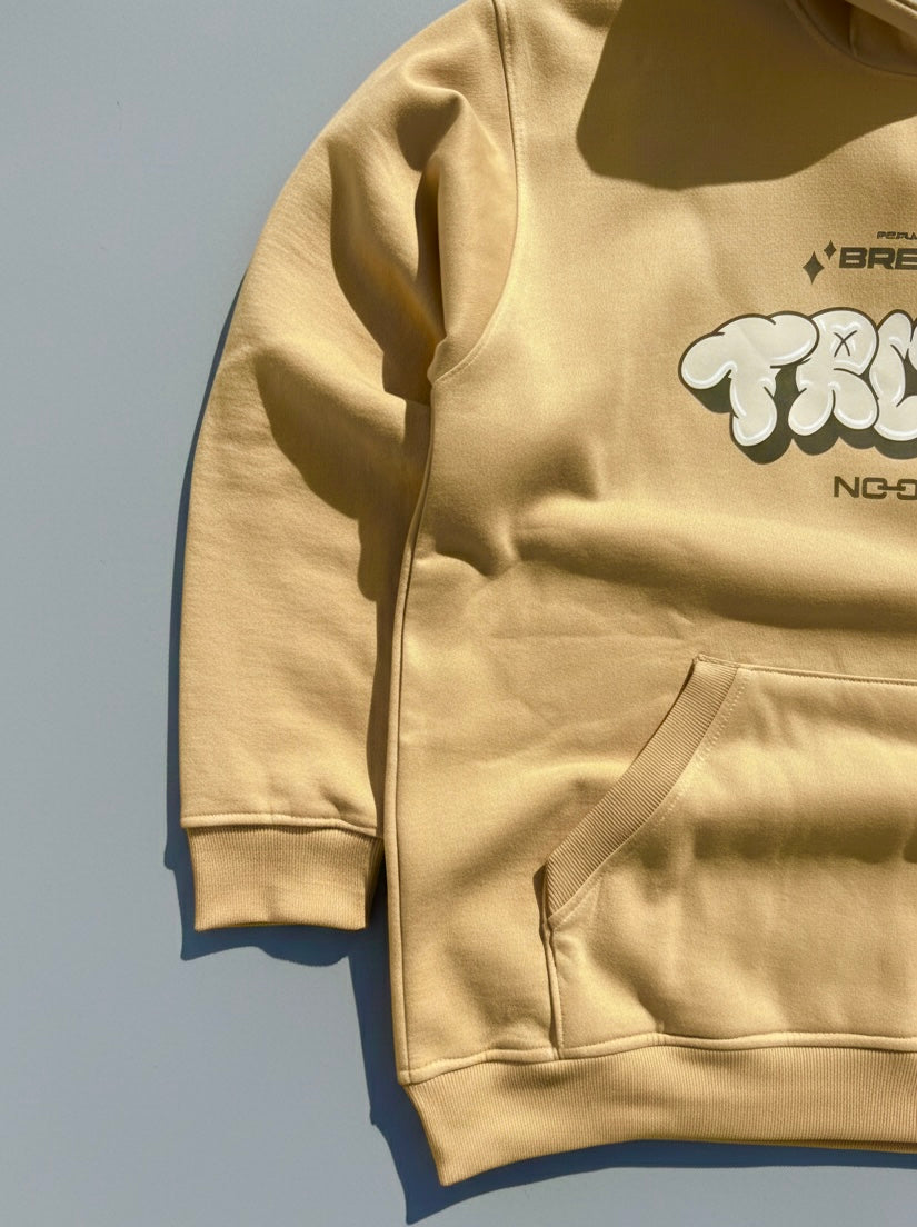 Beige hoodie